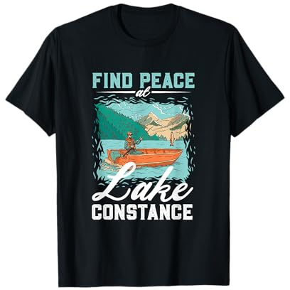 Angeln am Bodensee T-Shirt
