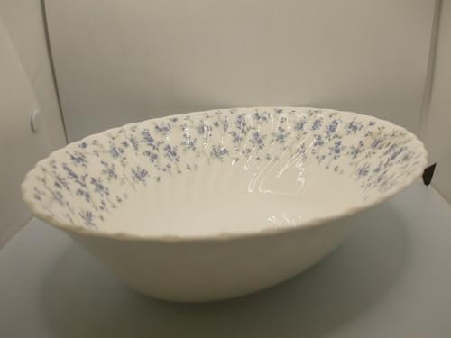 Wedgwood Windrush Spiral Oval Open Serving Bowl Width 26cm Made in England