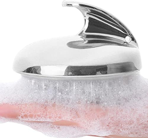 Shampoo-Bürste – Haarmassagegerät für die Kopfhaut | Haarwuchs-Silikon-Kopfhautbürste zum Waschen und Massieren der Haare, Kopfhaut-Massagebürste, kristallklare Shampoo-Bürste, Kopfmassage-Shampoo