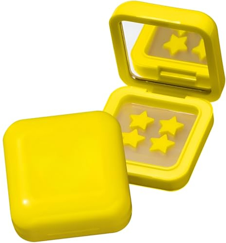 BAYON 32 Parches de Acné Hidrocoloide, Parches de Acné en Forma de Estrella, Parches Acne, Pimple Patches Facial, con Caja de Espejo Portátil, alternativa a Starface