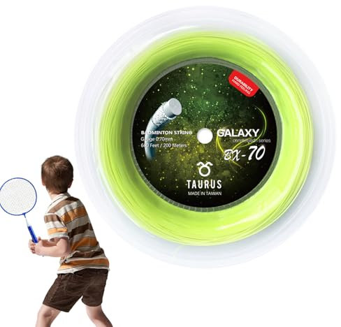 Badmintonsträng, lång badmintonrackettråd – racket träning ersättningstråd hög elastisk 150 cm för entusiaster proffs