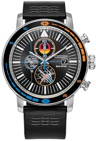 Citizen Wrist Watch Gents Eco-Drive Star Wars Rebel Pilot