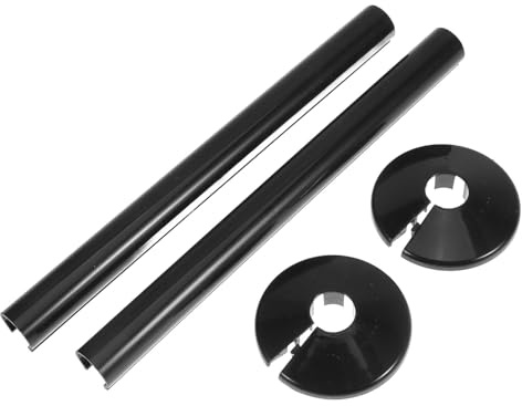 TOPBATHY 2sets Pipe Covers for Radiator Pipe Collars Decorative Covers Kit Easy Install