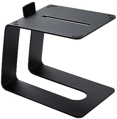 SUBLXPoten Lautsprecher Ständer 2 Stück Metall-Desktop-Lautsprecherständer, universell, rutschfest, mit Vibrationsabsorptionspads for EIN besseres Audioerlebnis Boxenständer