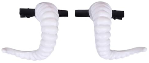 Anime Haarspange Power Halloween Horn Flat Clip Halloween Haarnadel Power Elegante Haarspange für Cosplay