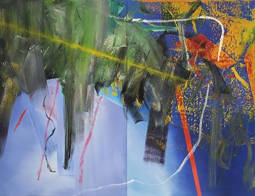 Waeta Rnvzx Gerhard Richter Poster Wolke Bunte Abstrakte Leinwand Malerei Moderne Wandkunst Gerhard Richter Drucke Für Wohnkultur Bilder 50x70cm Kein Rahmen