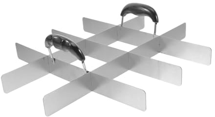 Taglierini Quadrati Da Forno - Taglierina Quadrata in Acciaio Inossidabile con Manico | Utensili Dolci per Taglio Torte Paste Frolle,Per Compleanno Cottura Al Forno Picnic Casa Flan Matrimonio Fondant