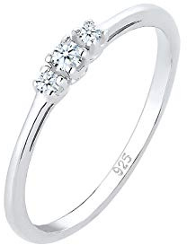 Elli Premium Anello Solitario Da Fidanzamento Donna Argento 0607772717_54
