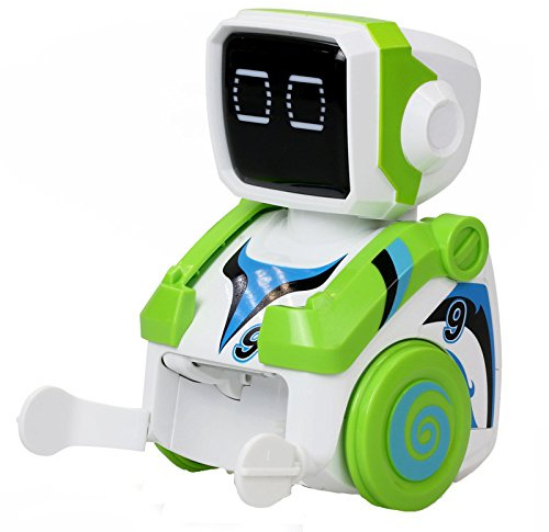 Silverlit Ferngesteuerter Roboter mit LED-Leuchtaugen Grün Spielzeugroboter