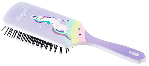 Pfiff 102780 Brosse pour crinière Motif licorne ou flamant rose