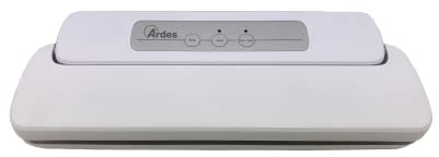 ARDES AR7V01W Envasadora al vacío para Alimentos de Pistón Envasadora al vacío para Alimentos Profesional Bolsas y Rollos Incluidos Ancho Máximo 30cm