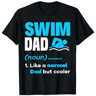 Swim Dad Swimmer Swim Vater T-Shirt