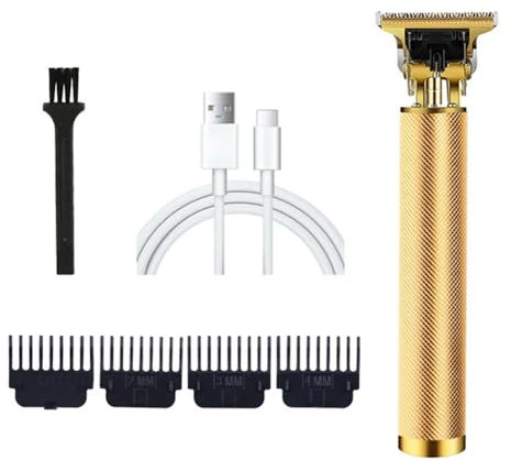 Fegtrtyoa Machine de coupe de cheveux pour homme - Tondeuse à cheveux électrique sans fil - Facile à utiliser