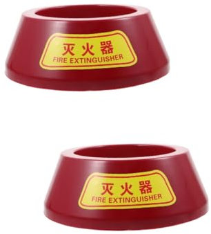 jojofuny 2pièces Support pour Extincteur à Base Plastique Stabilisée pour Extincteur pour Maison Cuisine Et Extérieur Support Pratique Et