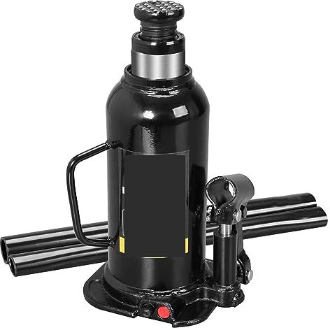 Cric Manuel, cric Bouteille hydraulique soudé, capacité de 12 tonnes, Accessoires Auto