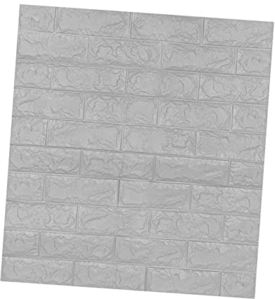 HAMPPLIES Stickers Muraux Brique Panneau Autocollant Mousse Xpe Étanche Isolant Phonique Décoration Murale Salon Chambre Facile à Poser et Découper