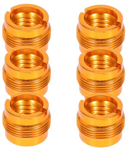 DECHOUS 6stücke Mikrofonadapter Schraubadapter für Mikrofonstativ Quot Quot Gewindeschraube Gewindemutter für Mikrofonstativ Montageadapter Anschlussadapter für Mikrofonhalterung