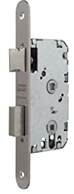 Tesa Assa Abloy Cerradura de Embutir para Puertas de Madera, Acero Niquelado, 50mm