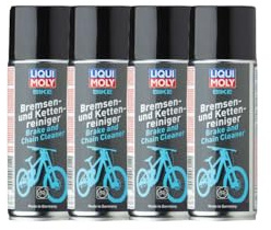 4x LIQUI MOLY 6054 Bike Kettenreiniger E-Bike Fahrrad Pflege Reinigung 400ml