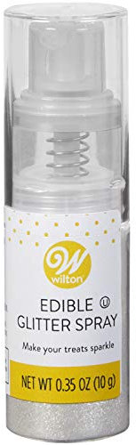 Wilton Edible Silver Glitter Spray, 0.35 oz.