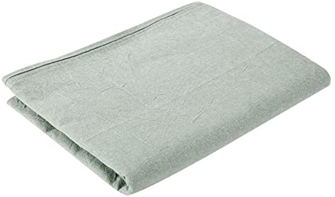 Sonew Drap de lit de massage professionnel avec trou, Drap de beauté épais doux et Respirant Couverture de canapé de Massage Spa (Vert)