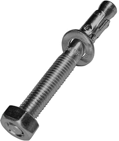 Lumonic Schwerlastdübel M10 x 90mm | hochwertige Edelstahl V4A Keilanker | Durchsteckmontage, SOFORT BELASTBAR | Betonanker, Schwerlastanker | für Überdachungen, Geländer, Regale, Trennwände