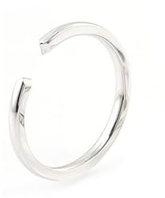 Wycian Damen Ringe, Verlobungsring Platin 14 Karat Weißgold 14K Größe 60 (19.1) Npassbar Für Geburtstag Verlobungsring Damen Mit Gravur