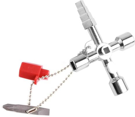 COYUN 1 Pezzo A Croce Universale, Contatore Acqua, Chiave Universale Per Contatori Elettricità