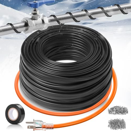 130FT(3FT-200FT) Pipe Heating Cable for Pipe Freeze Protection