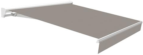 Wasabi - Toldo Exterior 3x2 Gris – Lona Acrílica Protección Solar UV - Semicofre Aluminio – Manivela Incluida