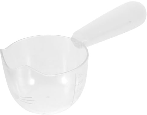 Cuchara y Clip Escala de Plástico para Comida de Mascotas | Diseño , para , Manejo Antideslizante, Uso Cómodo, Color Elegante
