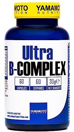 Ultra B-COMPLEX integratore alimentare di vitamine del gruppo B ad alto dosaggio 60 capsule