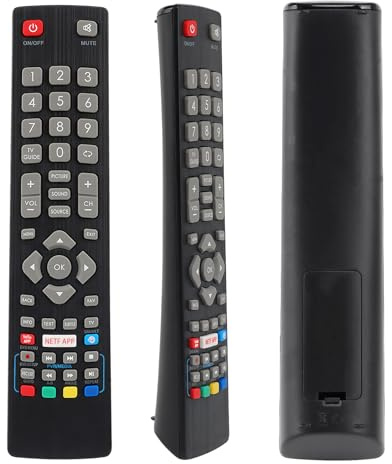 Fernbedienung BLF/RMC/0008 BLFRMC0008 für Blaupunkt Full HD LED 3D Smart TV, Ersatz für Blaupunkt TV Fernbedienung, mit Netflix und YouTube Tasten, kein Setup erforderlich