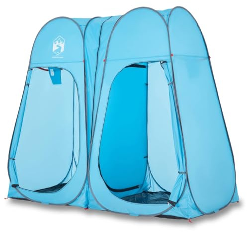 vidaXL Sichtschutzzelt Umkleidezelt Duschzelt Camping Zelt Pop-Up Wasserdicht