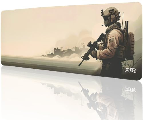 Tilt Schreibtischunterlage 80x30 cm Gaming Mauspad XXL | Rutschfester Mousepad Groß für Schreibtisch und PC Gadgets | Wasserdichter Desk Mat (Without Victims)