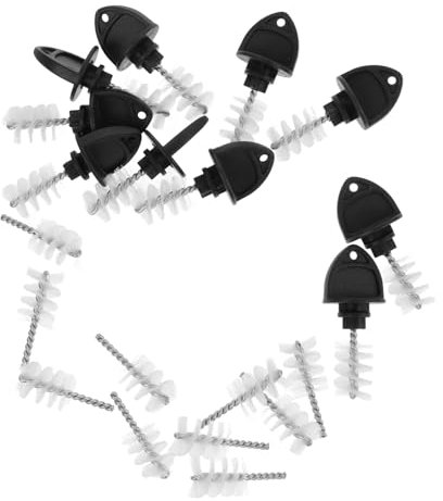 ULTECHNOVO 20pcs Beer Tap Plug Brushes Faucet Cleaner Draft Beer Faucet Tap Cleaning Supplies Clean Brush Dust Cap for Restaurant and Home Bar