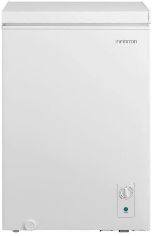 INFINITON Arcon Congelador CH-10H85BEH, 99 Litros, Función FAST FREEZING, Función STAND BY, Regulación en altura, E, Blanco, Compresor Silent design
