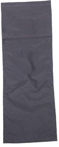 GALPADA Verdunkelungs-Vorhang Für Türen Thermoisolierter Und Abnehmbarer Fensterbehang Für Glas-schiebetüren in Dunkelgrau Sichtschutz Und Lärmschutz