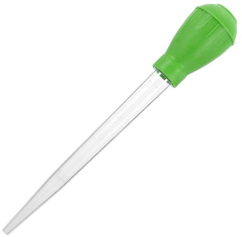 Toyvian Manual Aquarium Dropper for Fish Bowl and Small Aquariums, Acrylic Portable Water Cleaner Compact Design for Efficient Fish Tank Waste Removal