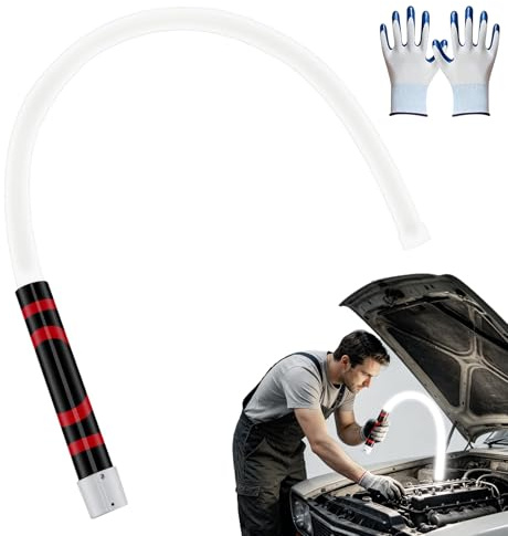 Biegsame LED Arbeitsleuchte mit 3 Helligkeitsstufen, biegsame Arbeitsleuchte in Engen Räumen, Werkstatt, Camping, Notlicht, 360° Knickbar, Akku LED Lampe für Auto & Haushalt