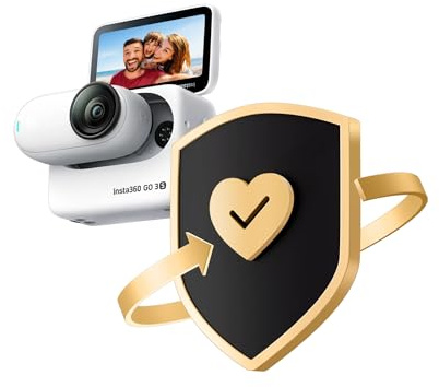 Insta360 GO 3S Standard Edition Arctic White 64GB + 2 Year FlexiCare