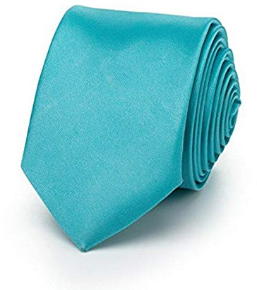 Sambora K-01 TRENDY SKINNY TIE/Modische schmale dünne Krawatte - ROT - Party Business Schlips Handmade Smoking Anzug test