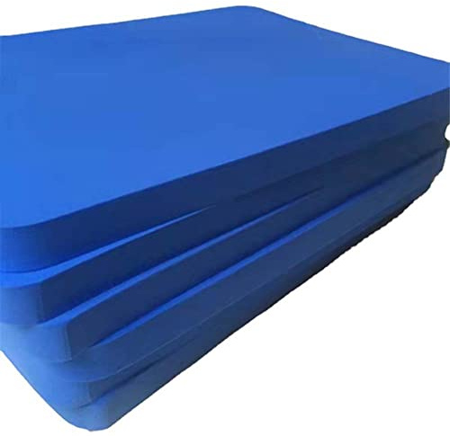 Spugna in schiuma rigida blu 33D, cuscino in schiuma ad alta densità, schiuma per bricolage, imbottitura in schiuma per tappezzeria, sostituto per tappetini da pavimento, cuscini per sedile da