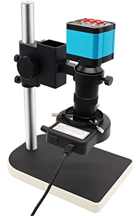 ZTBH Mikroskop-Zubehör-Kit 3 8mp 16mp. Kleiner digitaler Mikroskop-Kameras-Stand Mikroskopische Objektträger (Color : 14MP Camera)
