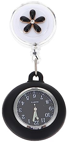 Garneck Krankenschwesteruhr Taschenuhr Hängende Brustuhr mit Präzisem und Robustem Design für Ärzte Pflegekräfte Studenten für Medizinische Einsätze und Prüfungen