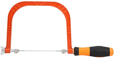 Scie à Chantourner pour le Travail du Bois, Mini Scie à Chantourner, Scie à Chantourner pour le Travail du Bois, Scie à Chantourner Manuelle, Scie à Chantourner Réglable, Alliage