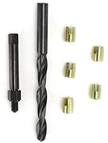 12-teiliges M8 X 1,25 Gewinde-Reparatur-Set, Selbstschneidende Gewindeeinsätze, Werkzeug-Set, Professionelles Zubehör