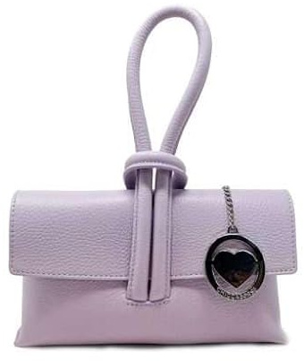 Chicca Borse Borsetta da donna in pelle, borsa a mano pochette