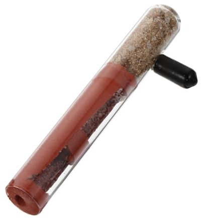 OUYUE Ameisennest Nestrohr Nylon Lochhülsen Ameisenheim Glasröhren Ameisenzucht Glasnest Ameisenzuchtnest Glas Ameisenfarm(Brown)