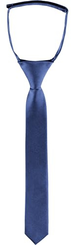 Ladeheid barn pojkar slips KJ (31 cm x 4 cm), Marinblå 16, 31cm x 4cm